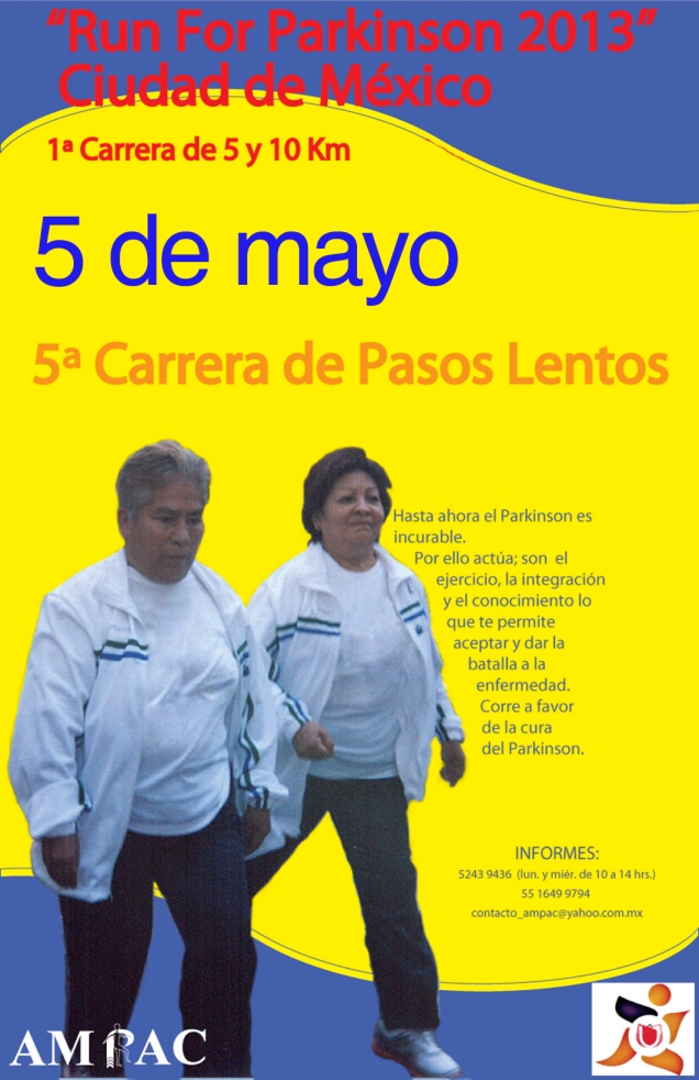 Carrera ::Run for Parkinson:: 2013 Ciudad de México